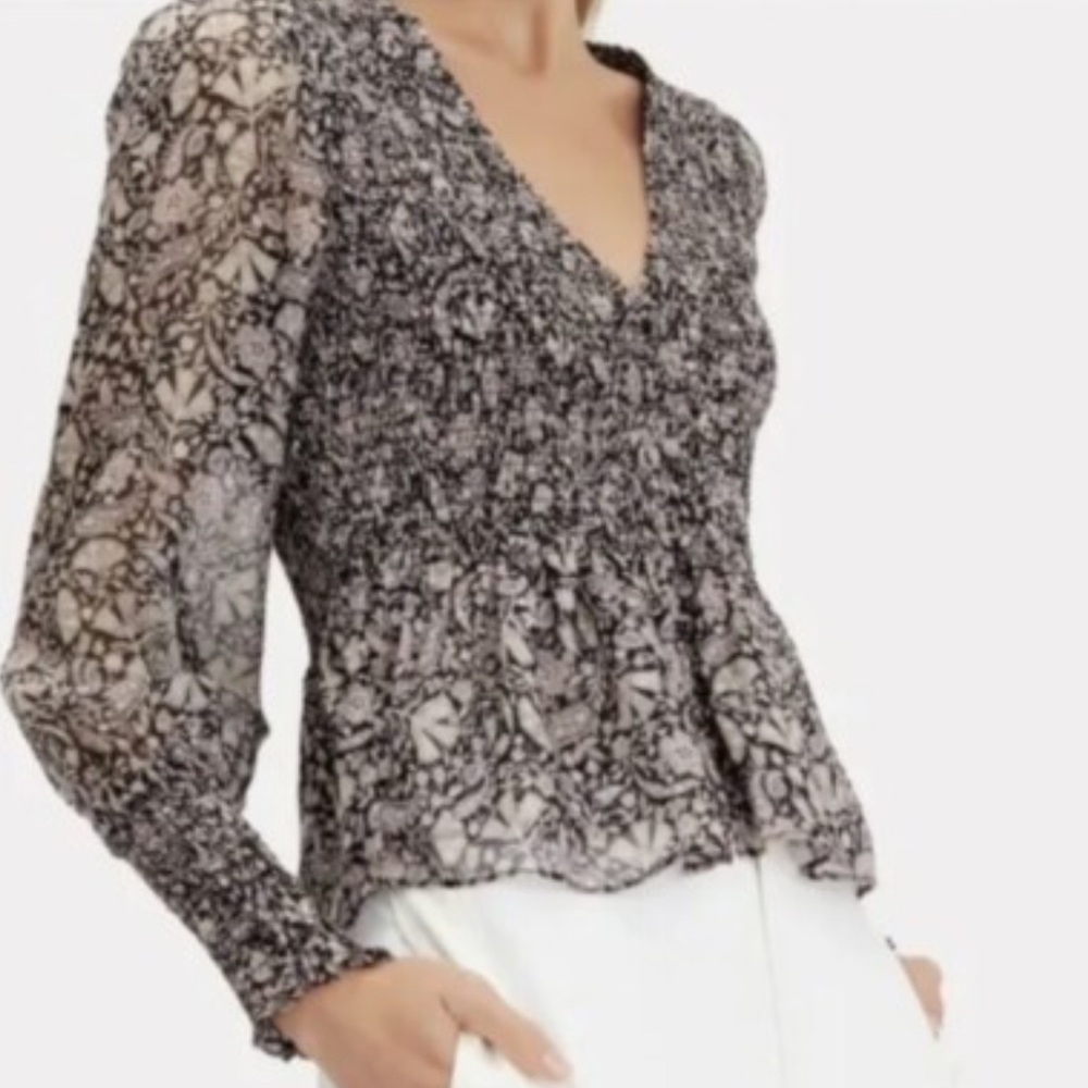 INTERMIX Silk Top